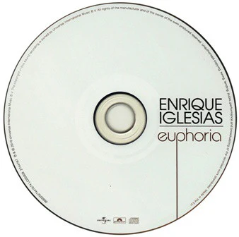 Enrique Iglesias - Euphoria (CD, Album) - Image 3