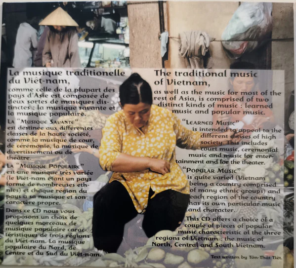 Ensemble Tiéng Hát Quê Húong* - De Saigon À Hanoi: Chants Et Musique Traditionnels Du Viêtnam (CD, Album) - Image 2
