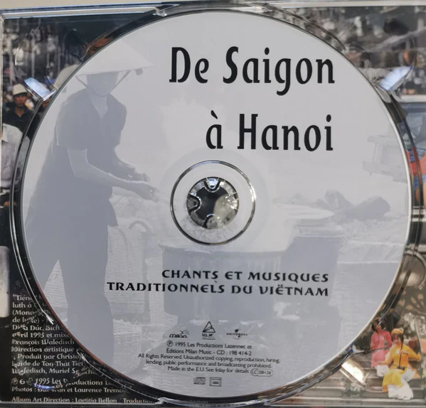 Ensemble Tiéng Hát Quê Húong* - De Saigon À Hanoi: Chants Et Musique Traditionnels Du Viêtnam (CD, Album) - Image 5