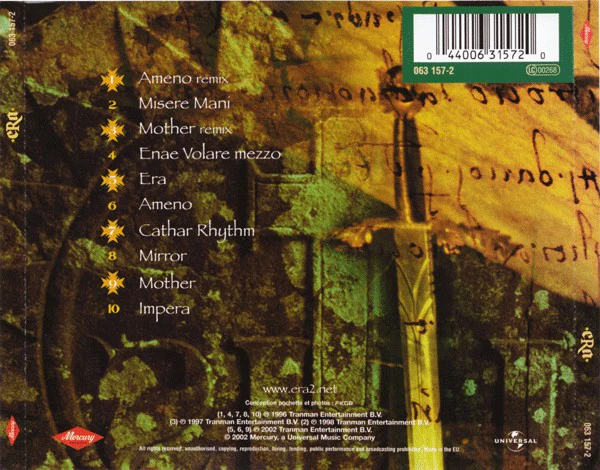 Era - Era (CD, Album) - Image 2