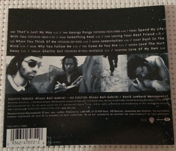 Eric Benét - A Day In The Life (CD, Album, Enh) - Image 3