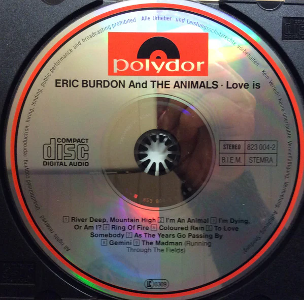 Eric Burdon & The Animals - Love Is (CD, Album, RE) - Image 3