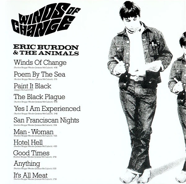 Eric Burdon & The Animals - Winds Of Change (CD, Album, RE) - Image 2