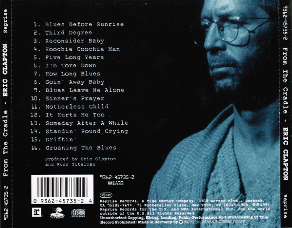 Eric Clapton - From The Cradle (CD, Album) - Image 2