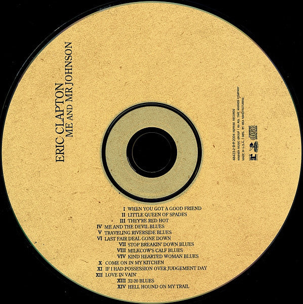 Eric Clapton - Me And Mr Johnson (CD, Album, Dig) - Image 3