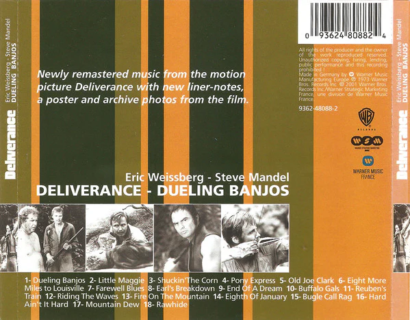 Eric Weissberg, Steve Mandel* - Deliverance - Dueling Banjos (Music From The Motion Picture) (CD, Album, RM) - Image 2
