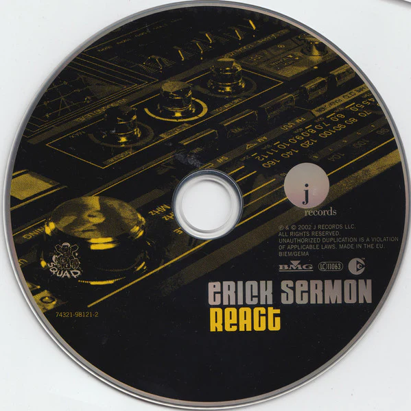 Erick Sermon - React (CD, Album) - Image 4