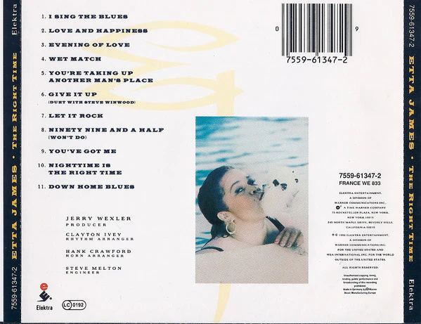 Etta James - The Right Time (CD, Album) - Image 2