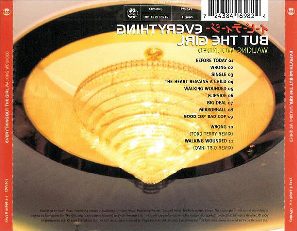 Everything But The Girl - Walking Wounded (CD, Album) - Image 2