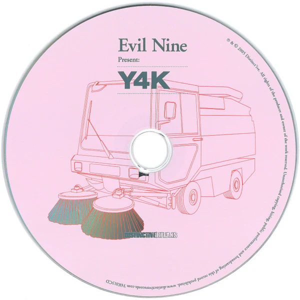 Evil Nine - Y4K (CD, Mixed) - Image 3
