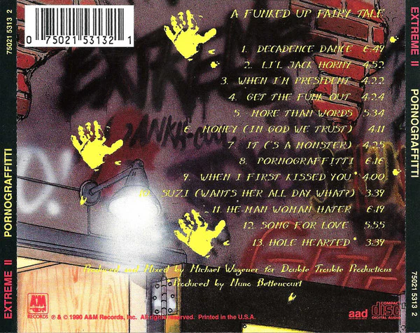 Extreme (2) - Extreme II : Pornograffitti (A Funked Up Fairytale) (CD, Album) - Image 2