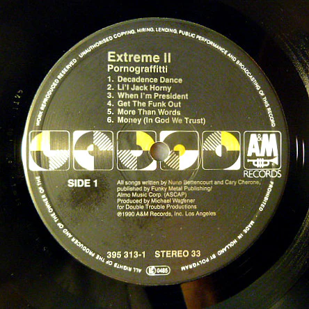 Extreme (2) - Pornograffitti (LP, Album) - Image 3