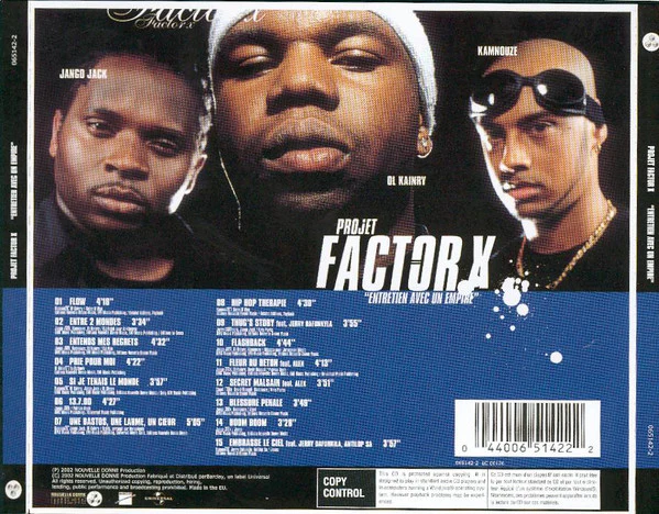 Factor X - Entretien Avec Un Empire (CD, Album, Cop) - Image 2