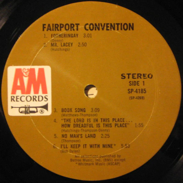Fairport Convention - Fairport Convention (LP, Album, Mon) - Image 3