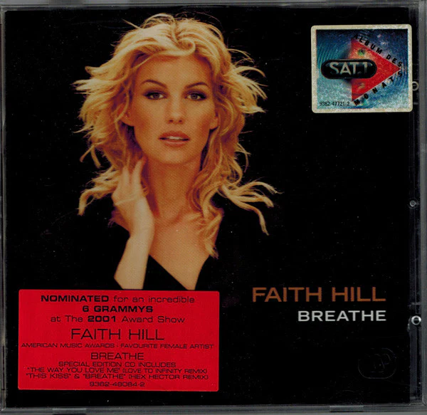 Faith Hill - Breathe (CD, Album, S/Edition)