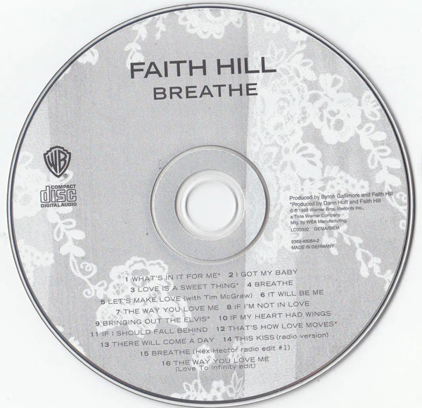 Faith Hill - Breathe (CD, Album, S/Edition) - Image 4