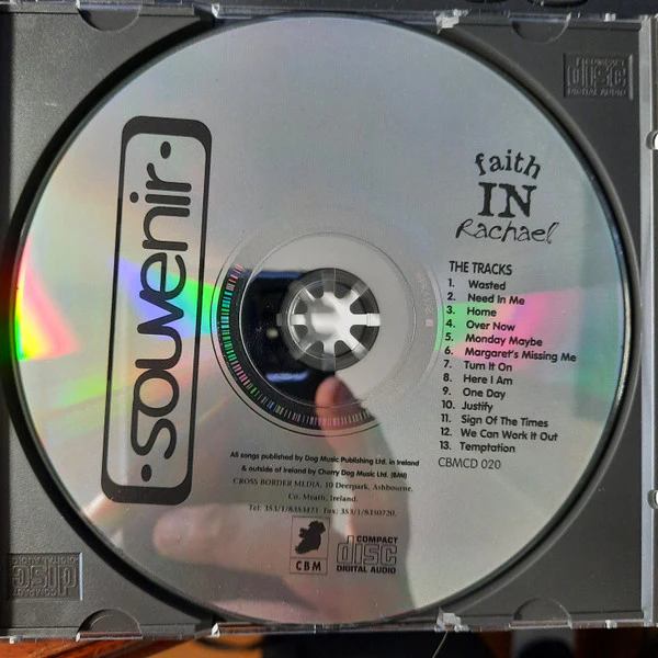 Faith In Rachael - Souvenir (CD, Album) - Image 2