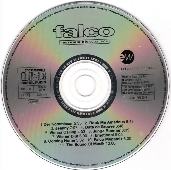 Falco - The Remix Hit Collection (CD, Album, RP) - Image 3