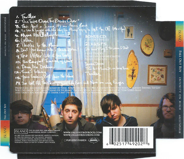 Fall Out Boy - Infinity On High (Deluxe Limited Edition) (2xCD, Album, Ltd) - Image 4