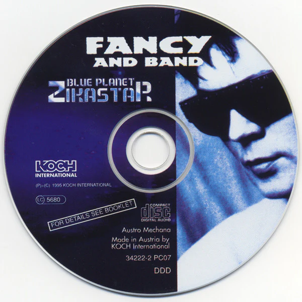 Fancy And Band - Blue Planet Zikastar (CD, Album) - Image 3