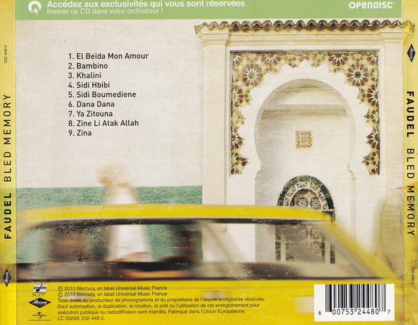 Faudel - Bled Memory (CD, Album, Enh) - Image 2
