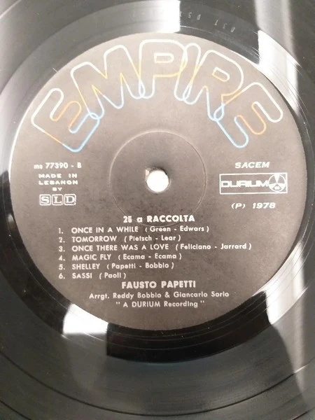 Fausto Papetti - 25ª Raccolta (LP, Album, Gat) - Image 4