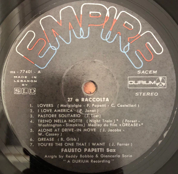 Fausto Papetti - 27ª Raccolta (LP, Album) - Image 3