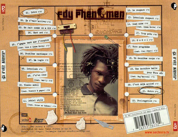 Fdy Phenomen - Ça D'vait Arriver (CD, Album) - Image 2