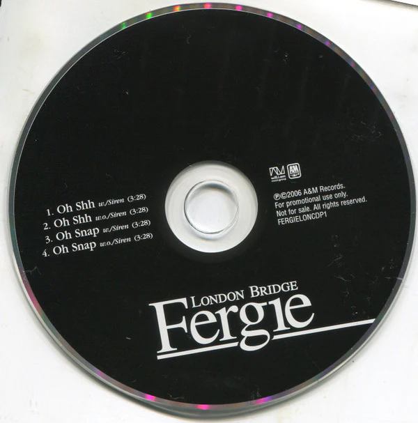 Fergie (2) - London Bridge (CD, Single, Promo) - Image 3