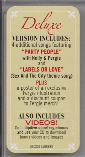 Fergie (2) - The Dutchess Deluxe (CD, Album, Enh) - Image 5