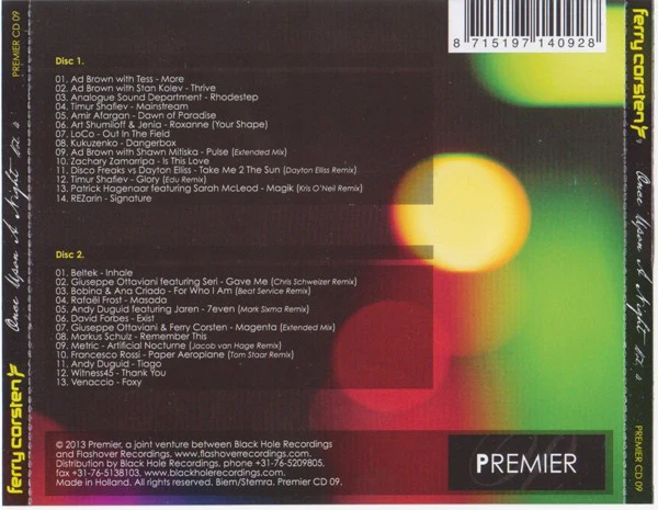 Ferry Corsten - Once Upon A Night Vol. 4 (2xCD, Mixed) - Image 2