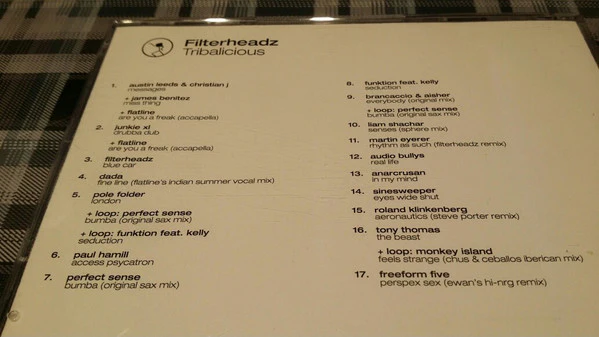 Filterheadz - Tribalicious (CD, Comp, Mixed) - Image 4