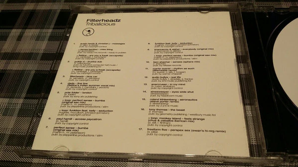Filterheadz - Tribalicious (CD, Comp, Mixed) - Image 5