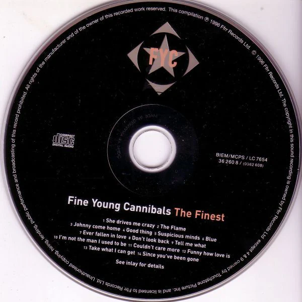 Fine Young Cannibals - The Finest (CD, Comp, Club) - Image 3