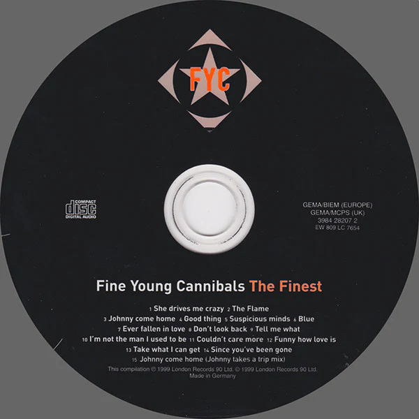 Fine Young Cannibals - The Finest (CD, Comp, RE) - Image 3