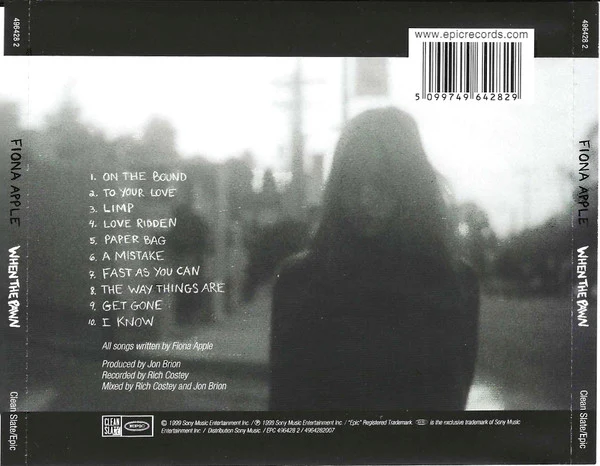 Fiona Apple - When The Pawn (CD, Album) - Image 2