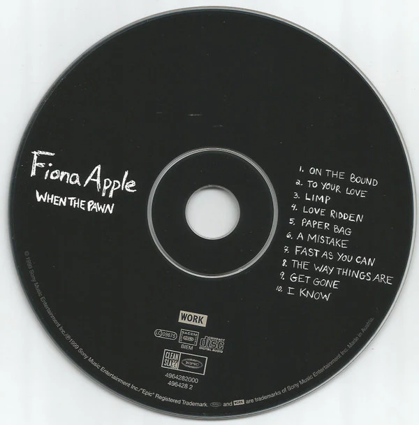 Fiona Apple - When The Pawn (CD, Album) - Image 3