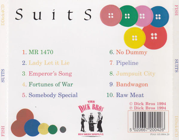 Fish - Suits (CD, Album, Ltd) - Image 2