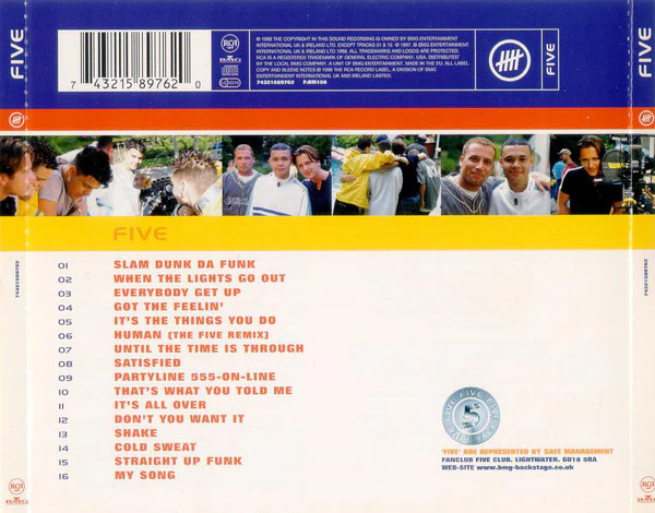 Five - Five (CD, Album) - Image 2