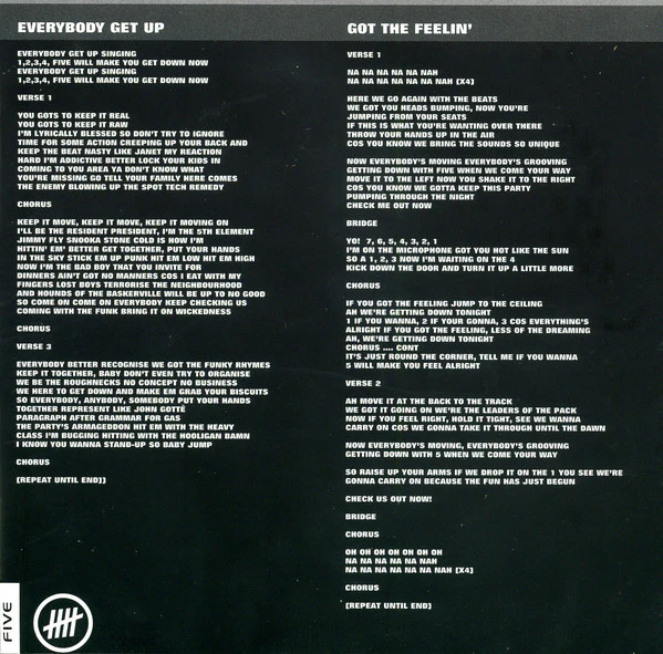 Five - Five (CD, Album) - Image 5