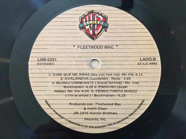 Fleetwood Mac - Fleetwood Mac (LP, Album) - Image 5