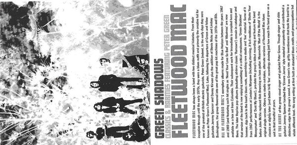 Fleetwood Mac - Green Shadows Classics And Rarities Featuring Peter Green (CD, Comp) - Image 3