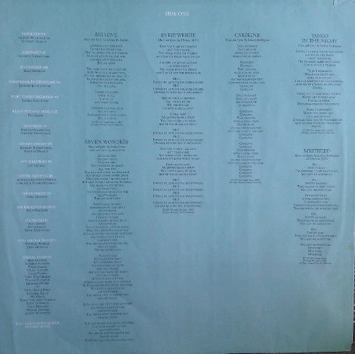 Fleetwood Mac - Tango In The Night (LP, Album, All) - Image 5