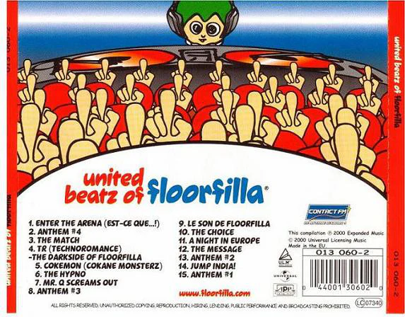 Floorfilla - United Beatz Of Floorfilla (CD, Album) - Image 2