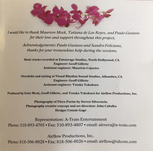 Flora Purim - Speak No Evil (CD, Album, Copy Prot.) - Image 2