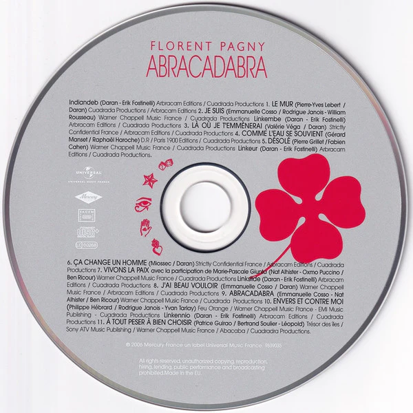 Florent Pagny - Abracadabra (CD, Album, Enh, Sup) - Image 3