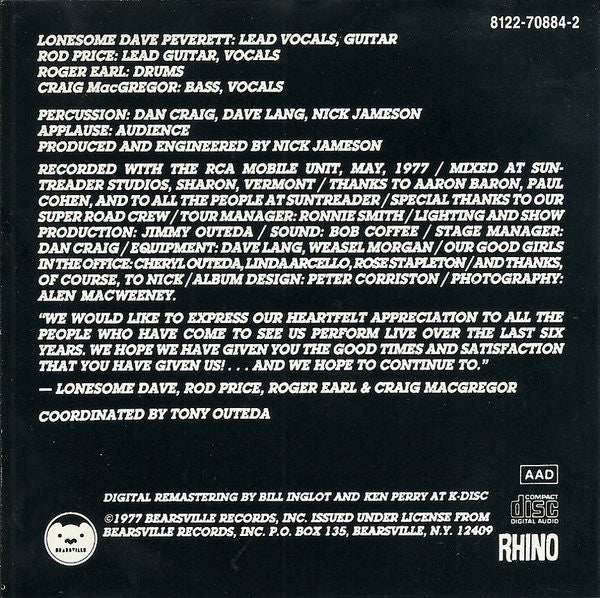 Foghat - Live (CD, Album, RE) - Image 3