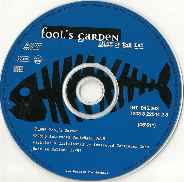 Fool's Garden - Dish Of The Day (CD, Album) - Image 3