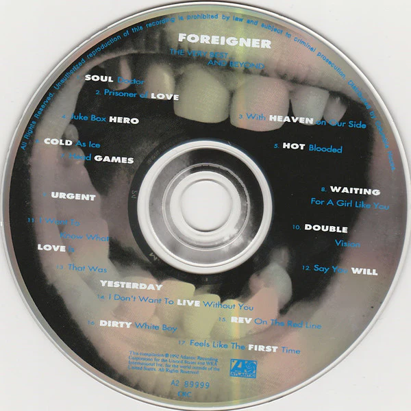 Foreigner - The Very Best...And Beyond (CD, Comp) - Image 2