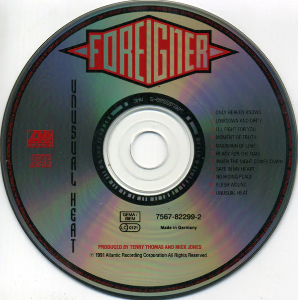 Foreigner - Unusual Heat (CD, Album) - Image 3